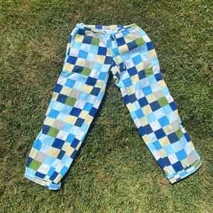 VINTAGE PLAID GAP PANTS